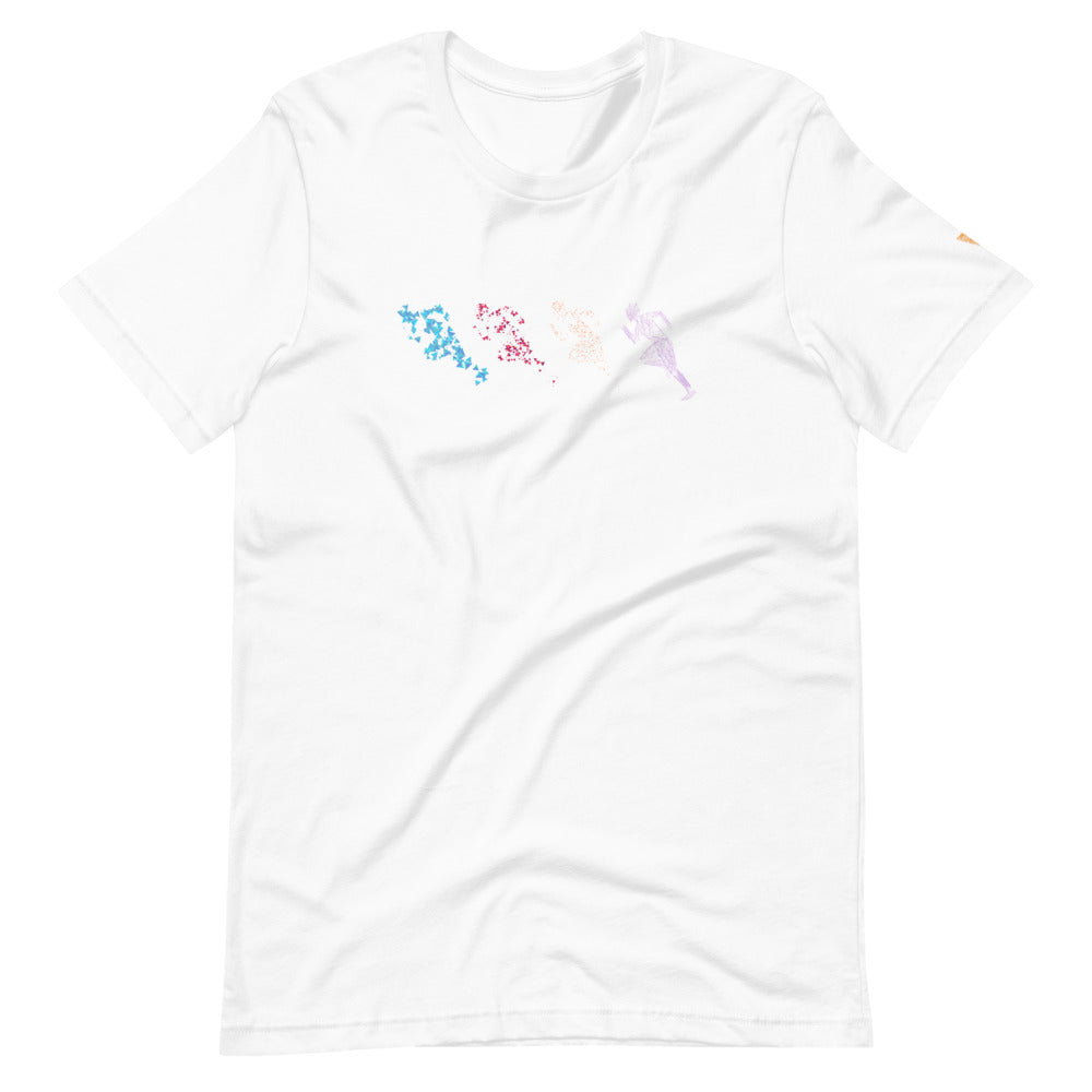 Run Free Short-Sleeve Unisex T-Shirt