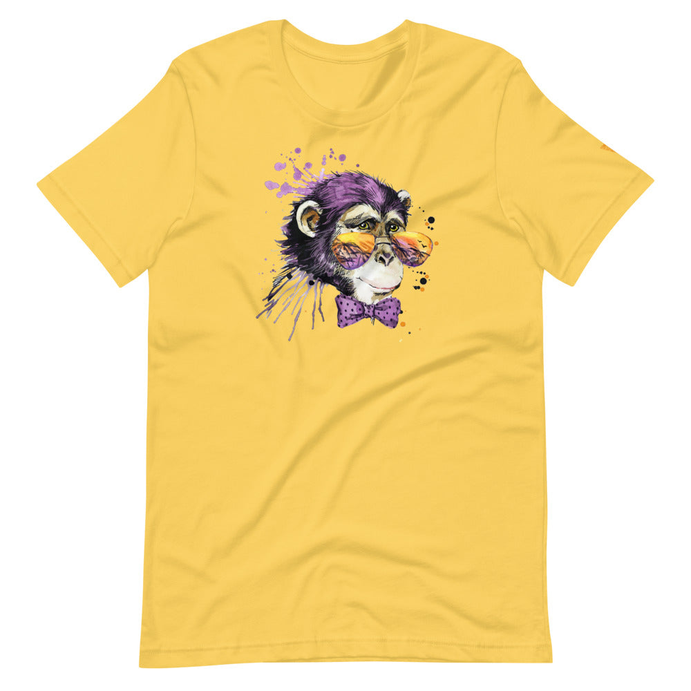 Elton Chimp Short-Sleeve Unisex T-Shirt from Vluxe by Lucky Nahum