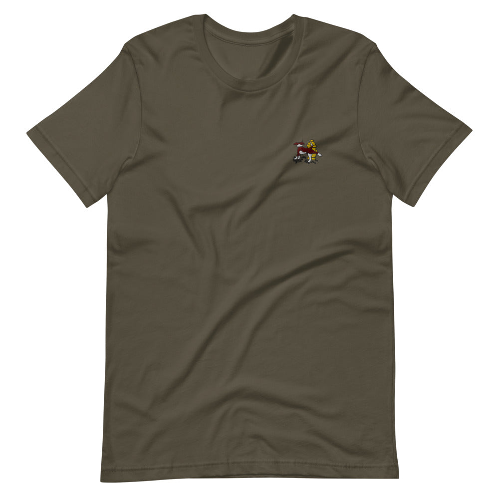 Dog Shirt Short-Sleeve Unisex Embroidered T-Shirt