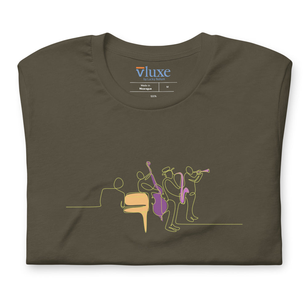 Jazz Band Short-sleeve unisex t-shirt