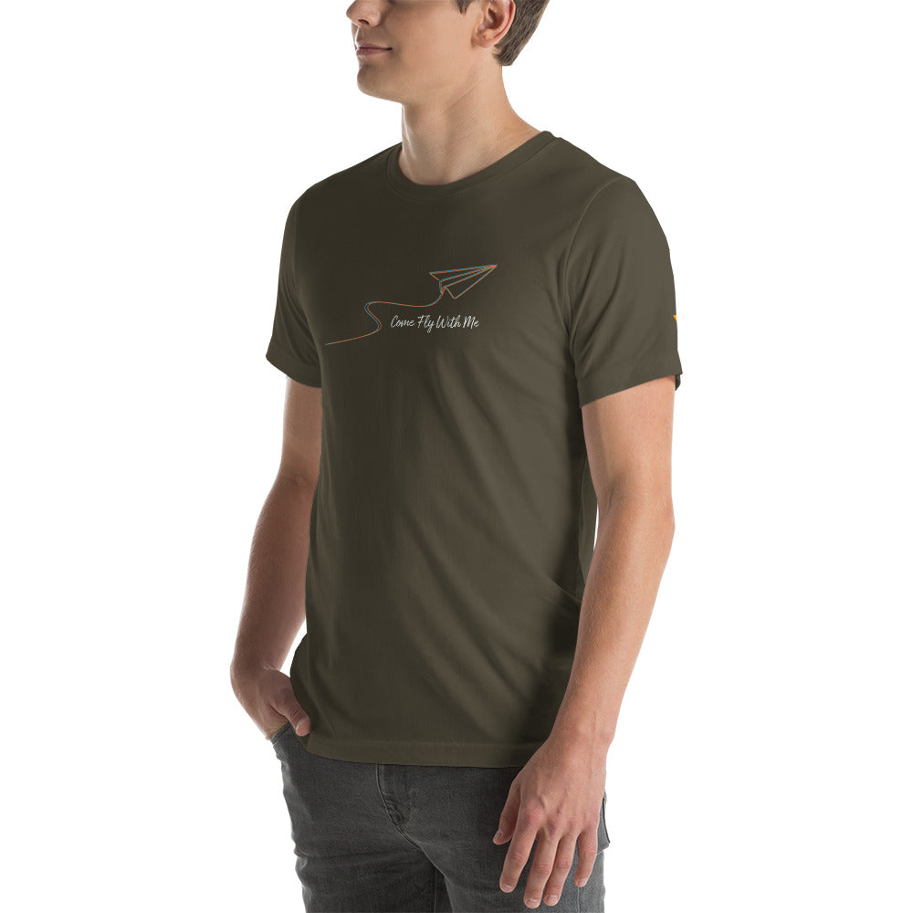 Come Fly With Me Short-Sleeve Unisex T-Shirt