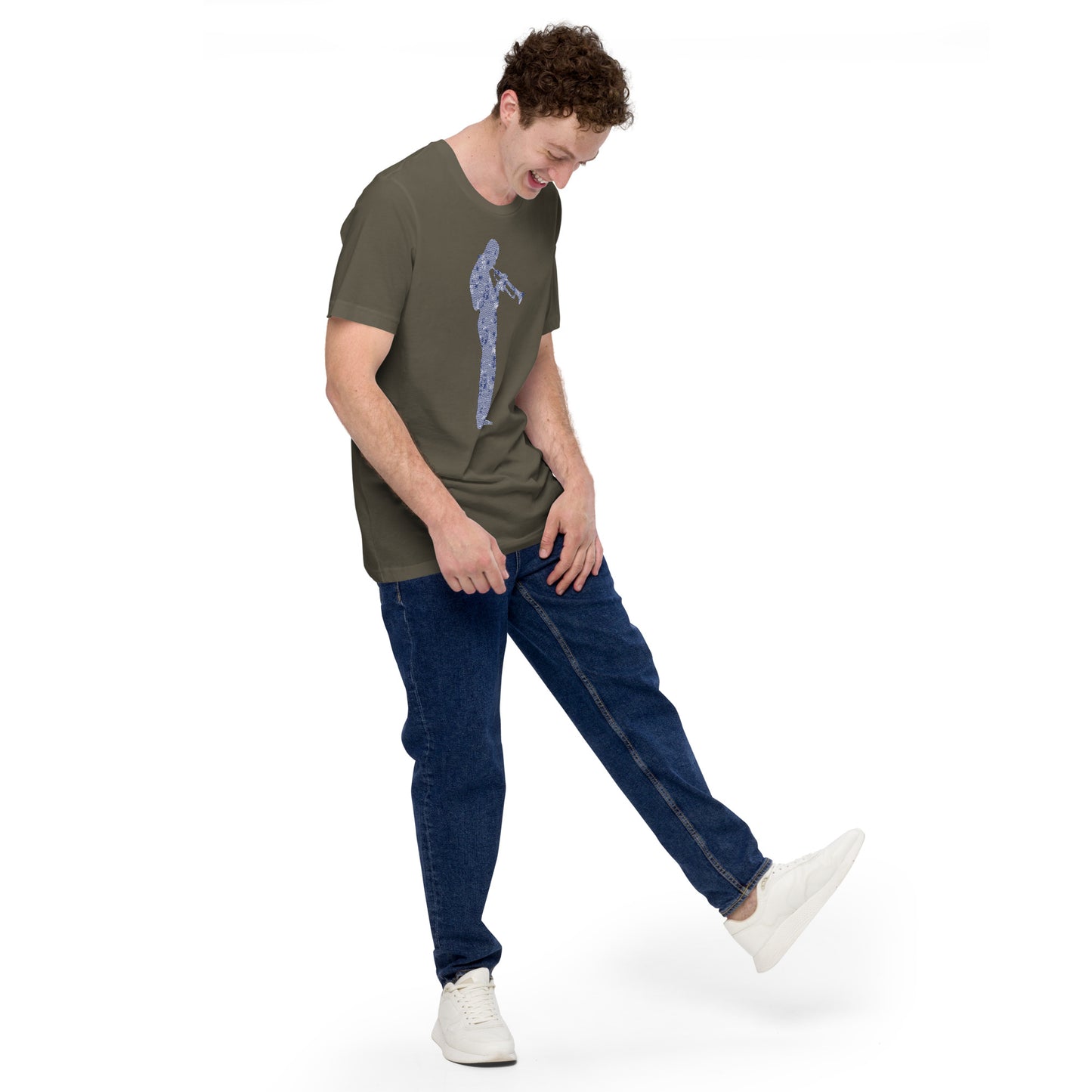 Miles Away Short-Sleeve Unisex Tee Crew Neck from Vluxe by Lucky Nahum