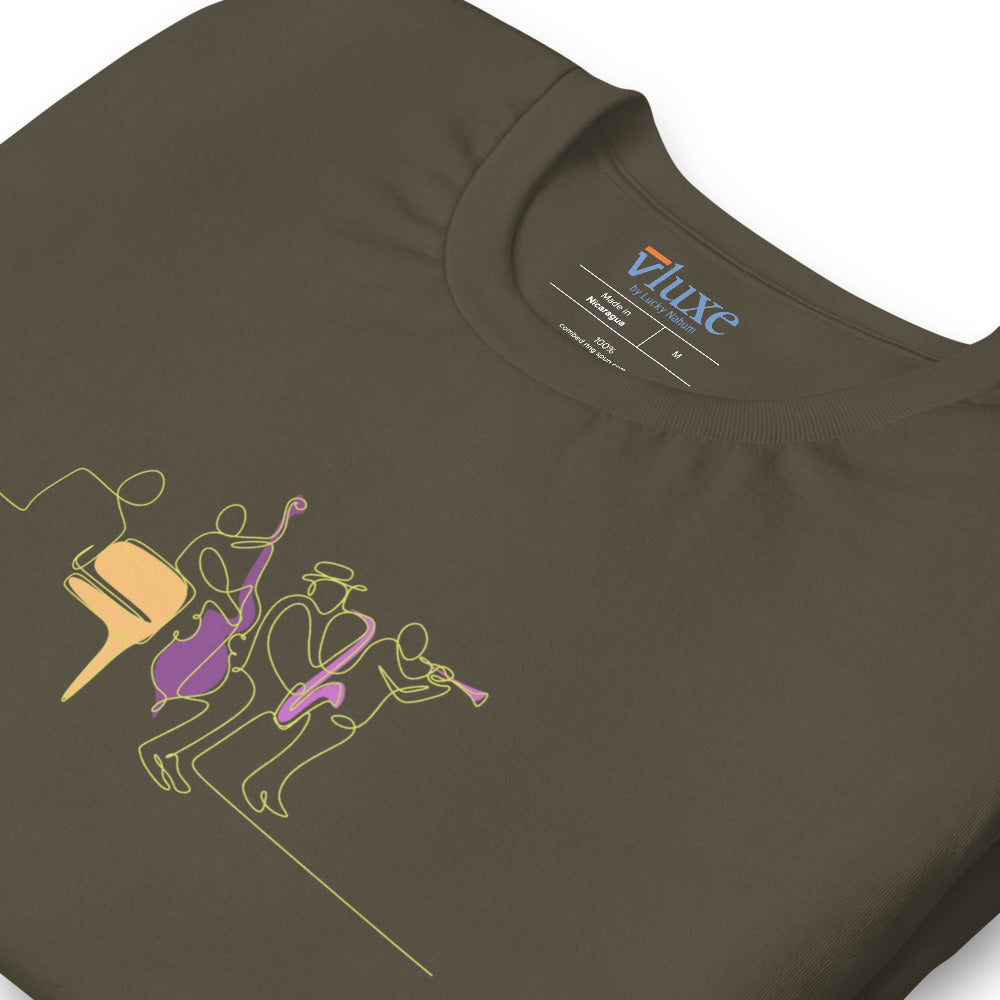 Jazz Band Short-sleeve unisex t-shirt