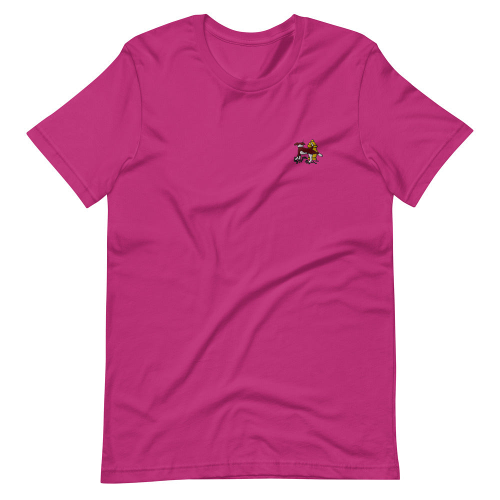 Dog Shirt Short-Sleeve Unisex Embroidered T-Shirt