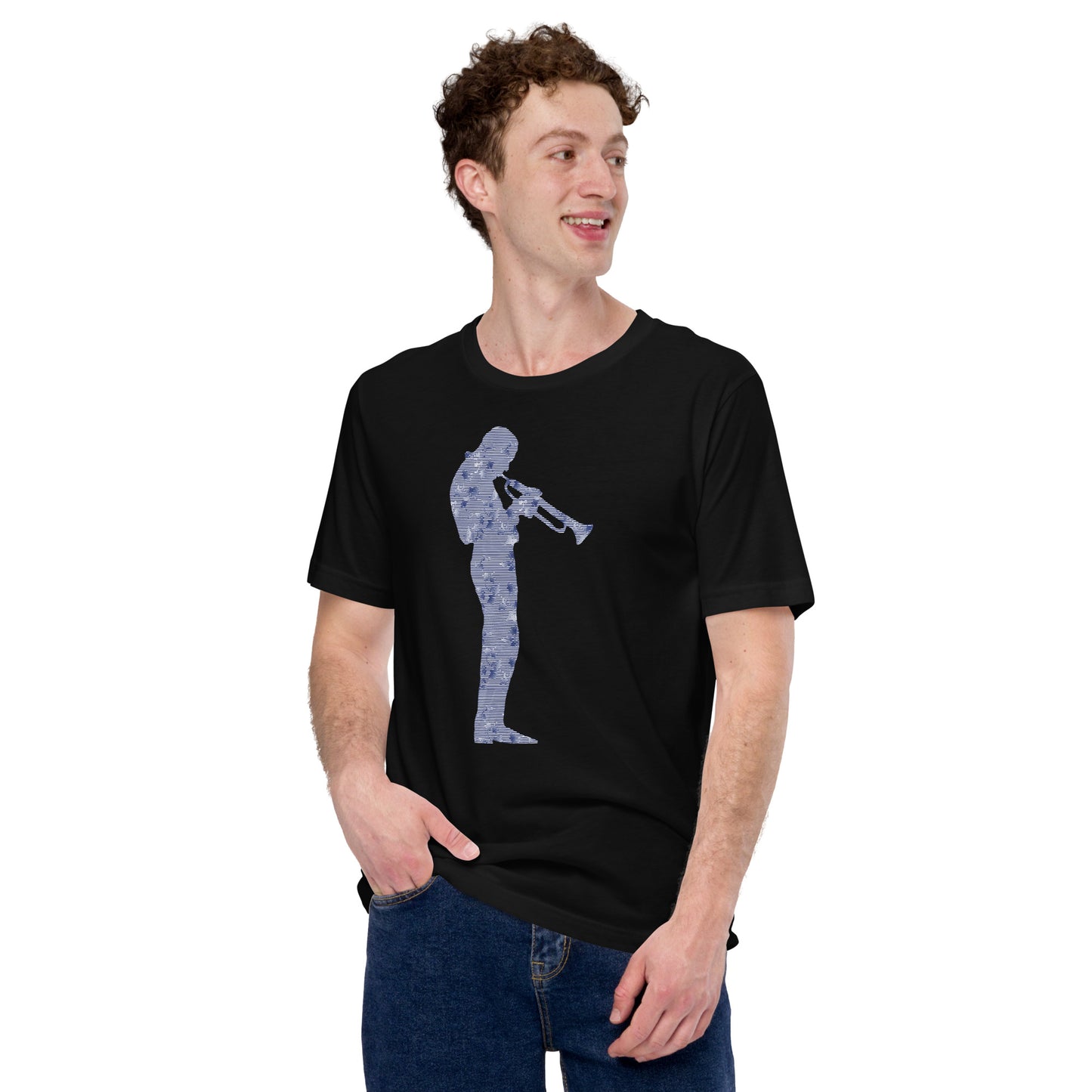 Miles Away Short-Sleeve Unisex Tee Crew Neck from Vluxe by Lucky Nahum