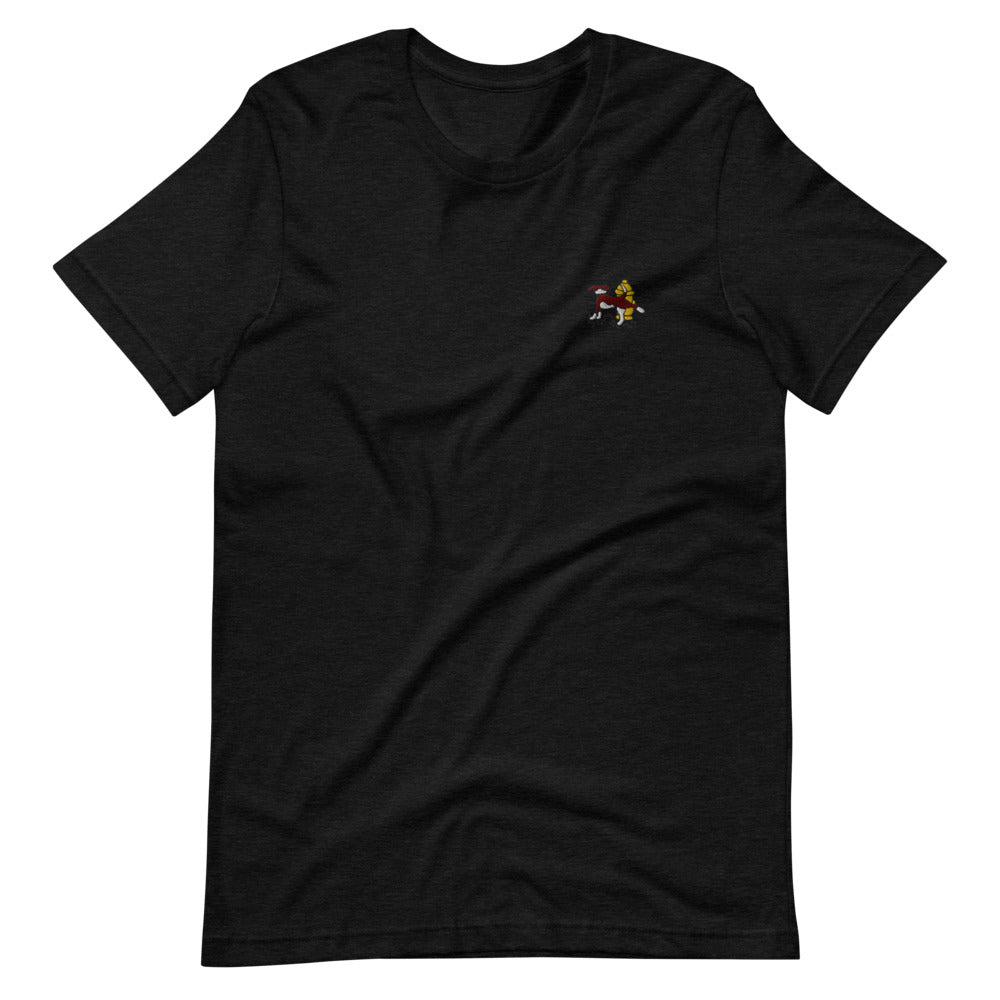 Dog Shirt Short-Sleeve Unisex Embroidered T-Shirt