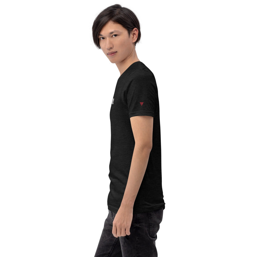 Red & White Short-Sleeve Unisex T-Shirt
