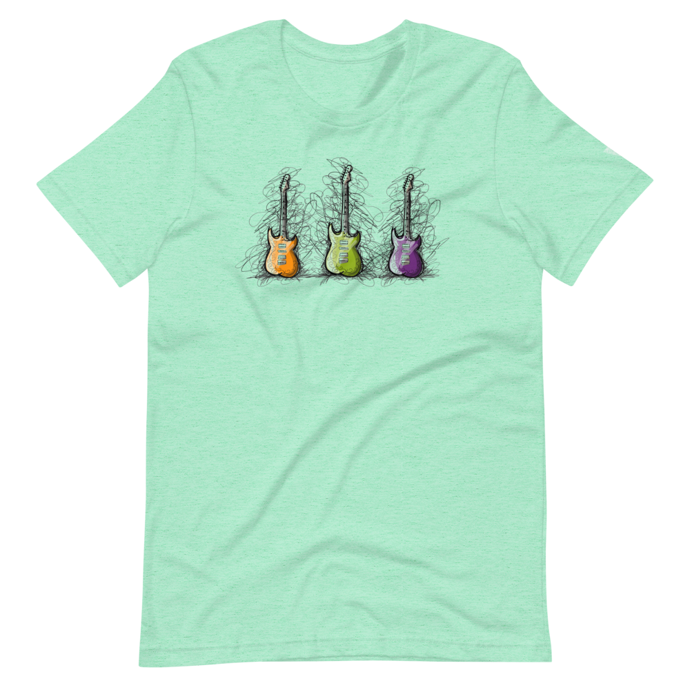 Guitars Short-Sleeve Unisex T-Shirt