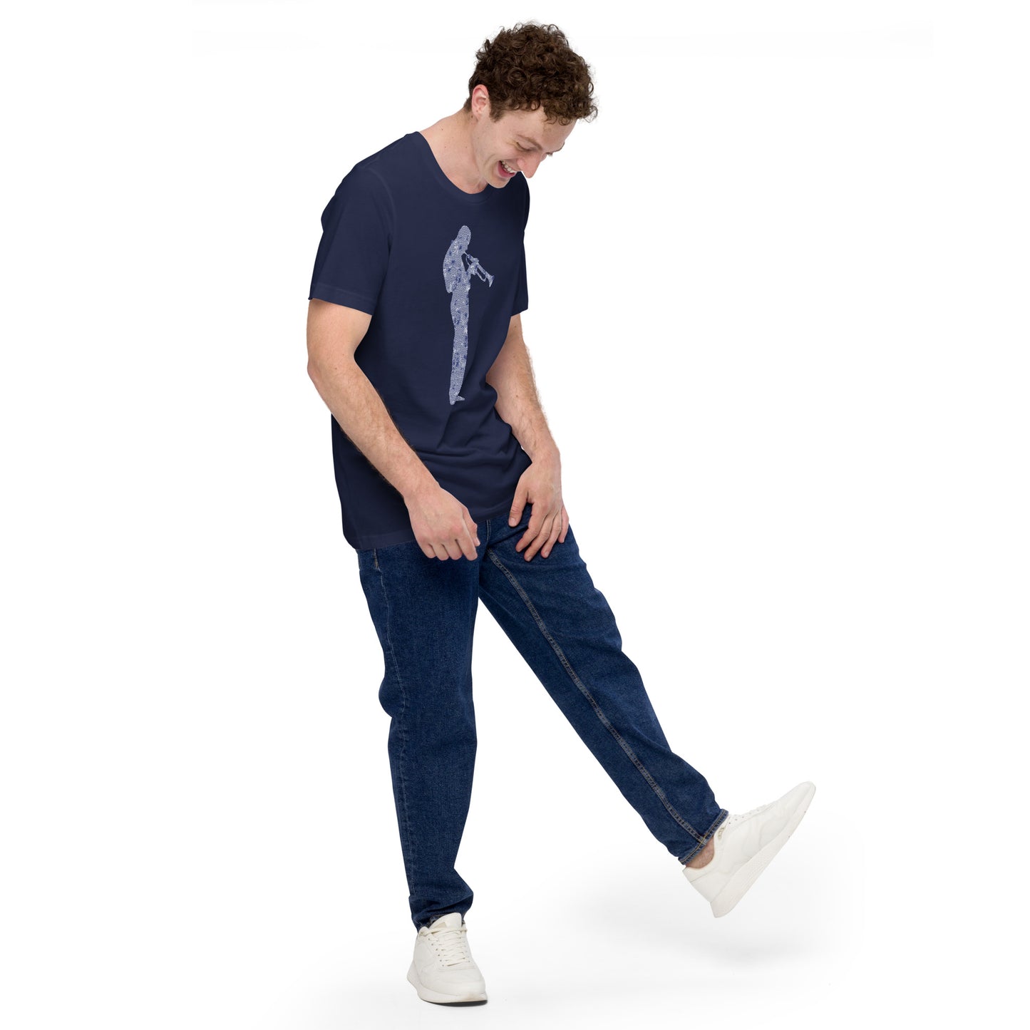 Miles Away Short-Sleeve Unisex Tee Crew Neck from Vluxe by Lucky Nahum