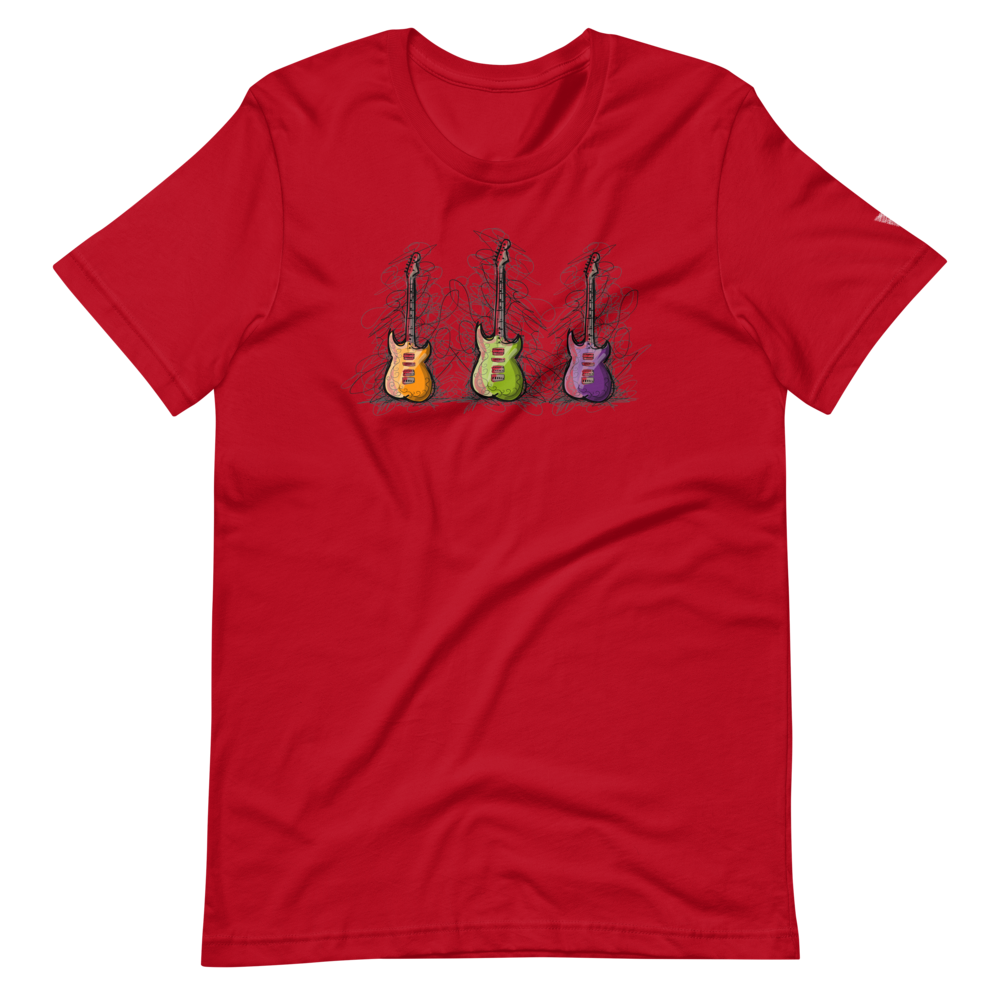 Guitars Short-Sleeve Unisex T-Shirt