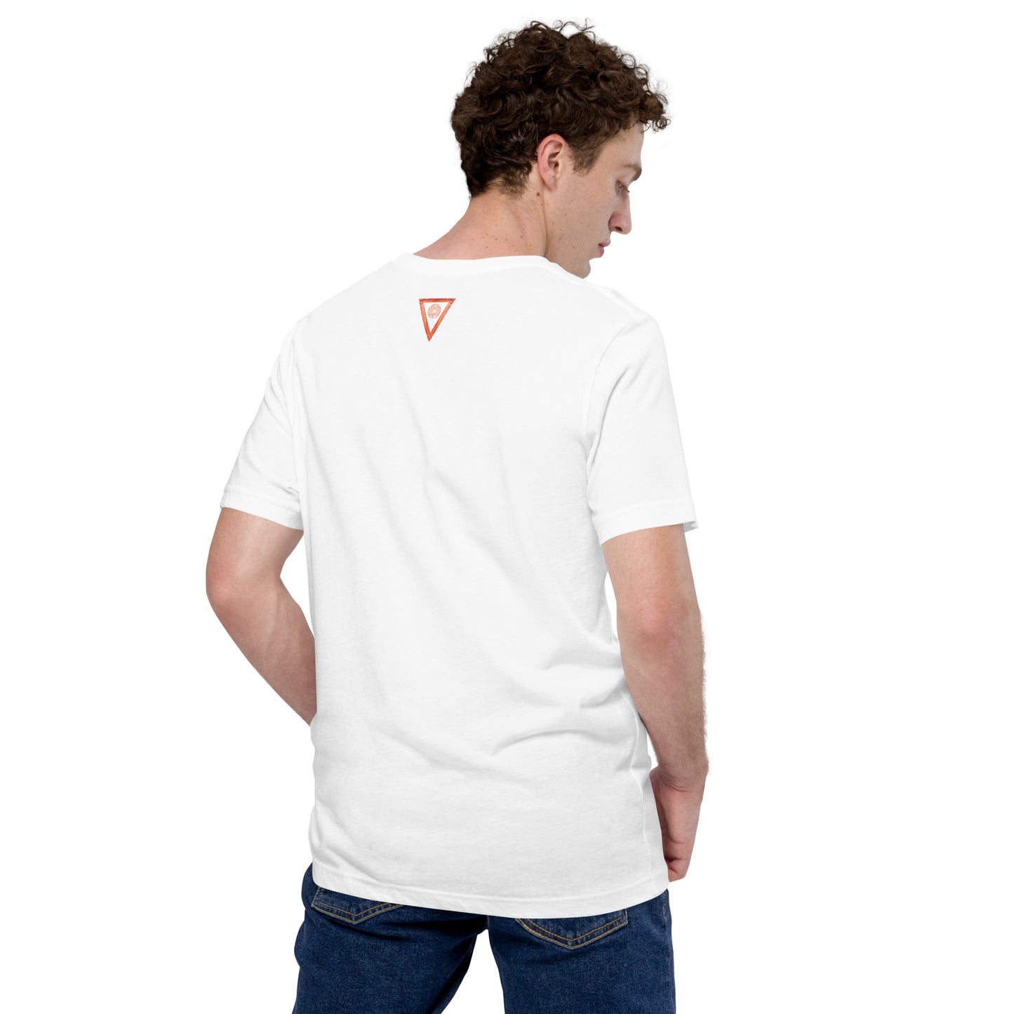 Miles Away Short-Sleeve Unisex Tee Crew Neck from Vluxe by Lucky Nahum