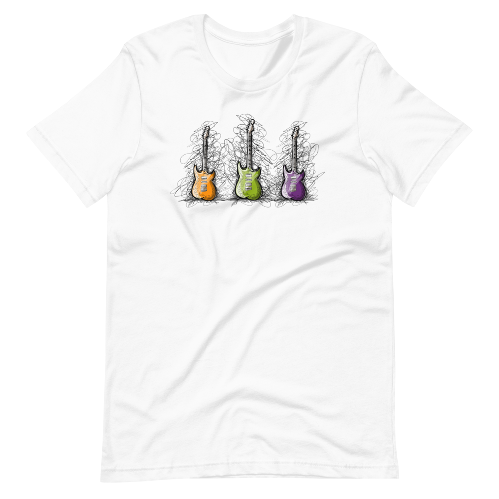 Guitars Short-Sleeve Unisex T-Shirt