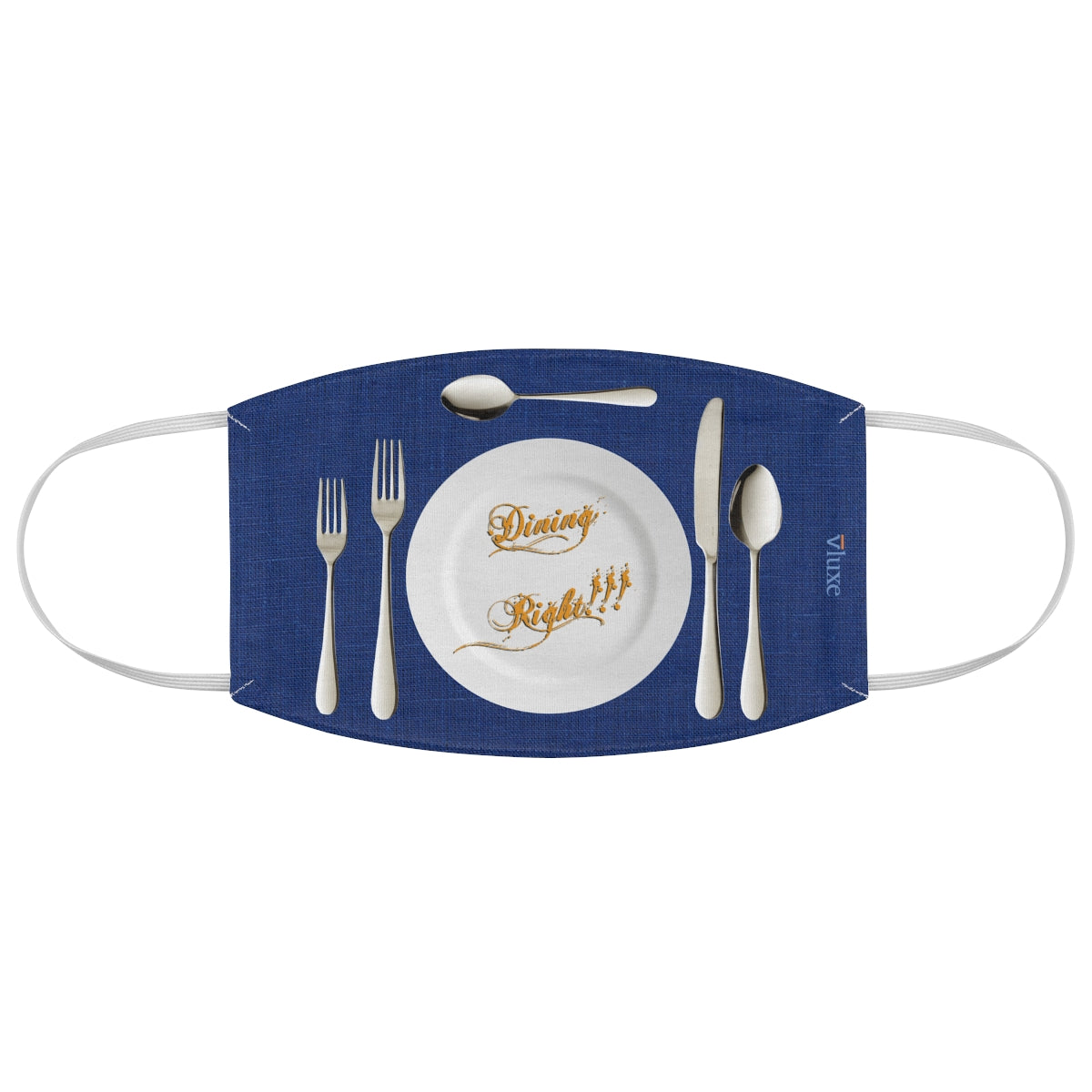 Dining Right Double Layer Fabric Face Mask