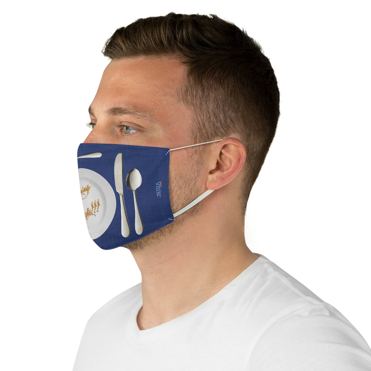 Dining Right Double Layer Fabric Face Mask