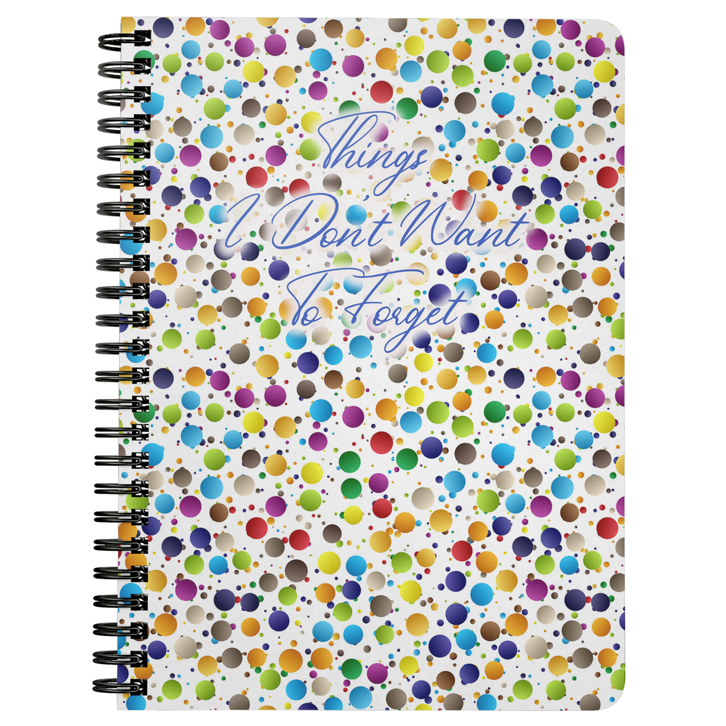 Happiness Spiral Notebook