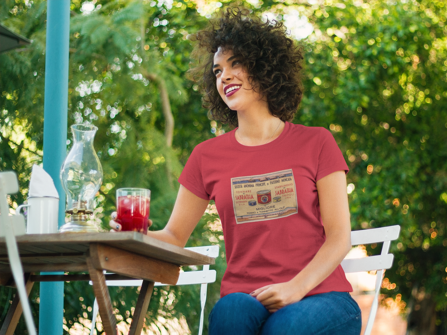Sabratha Short-Sleeve Unisex Tee Crew