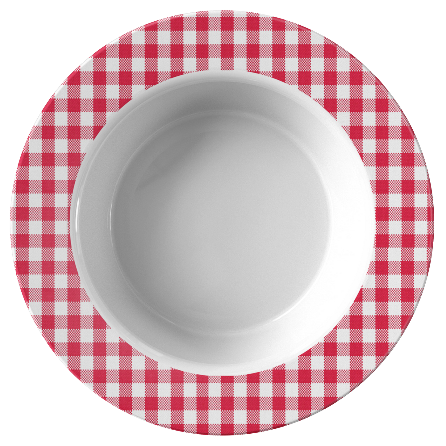 Sartorially Checked Berry Bowl