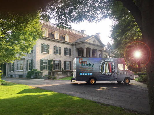 Our Fashion Truck at the George Eastman House in Rochester, NY