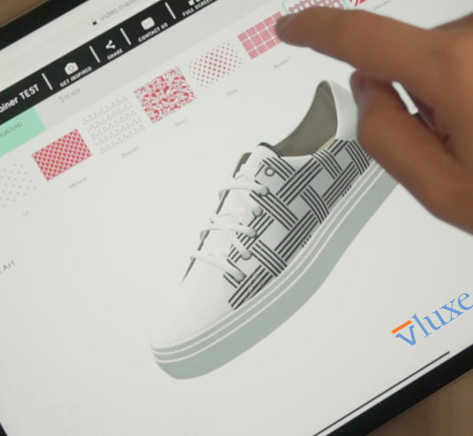 Introducing Stencil Art on Vluxe Shoes