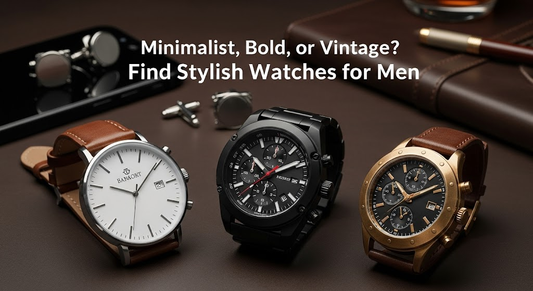 Minimalist, Bold, or Vintage? Find Stylish Watches for Men