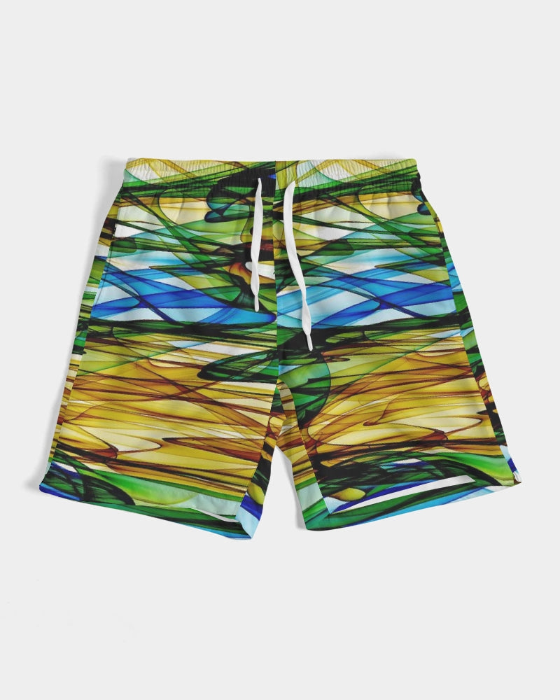 Salento Dreaming Men's All-Over Print Swim Trunk