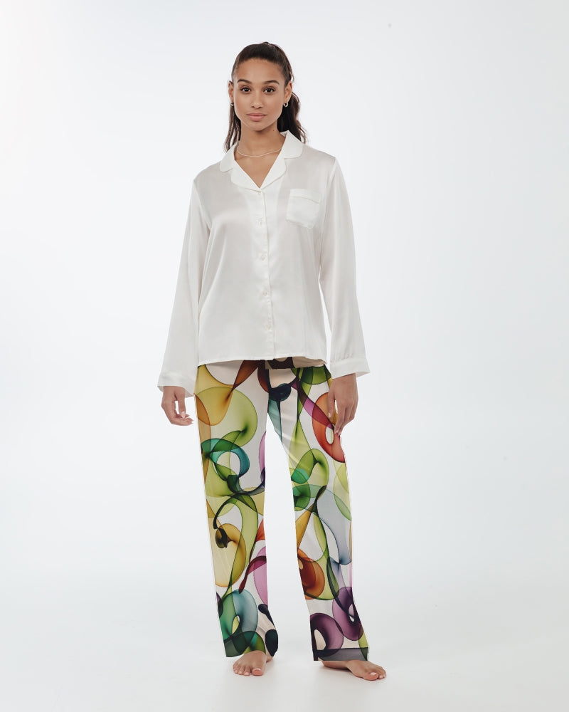 Siena Women's Satin Pajama Pants