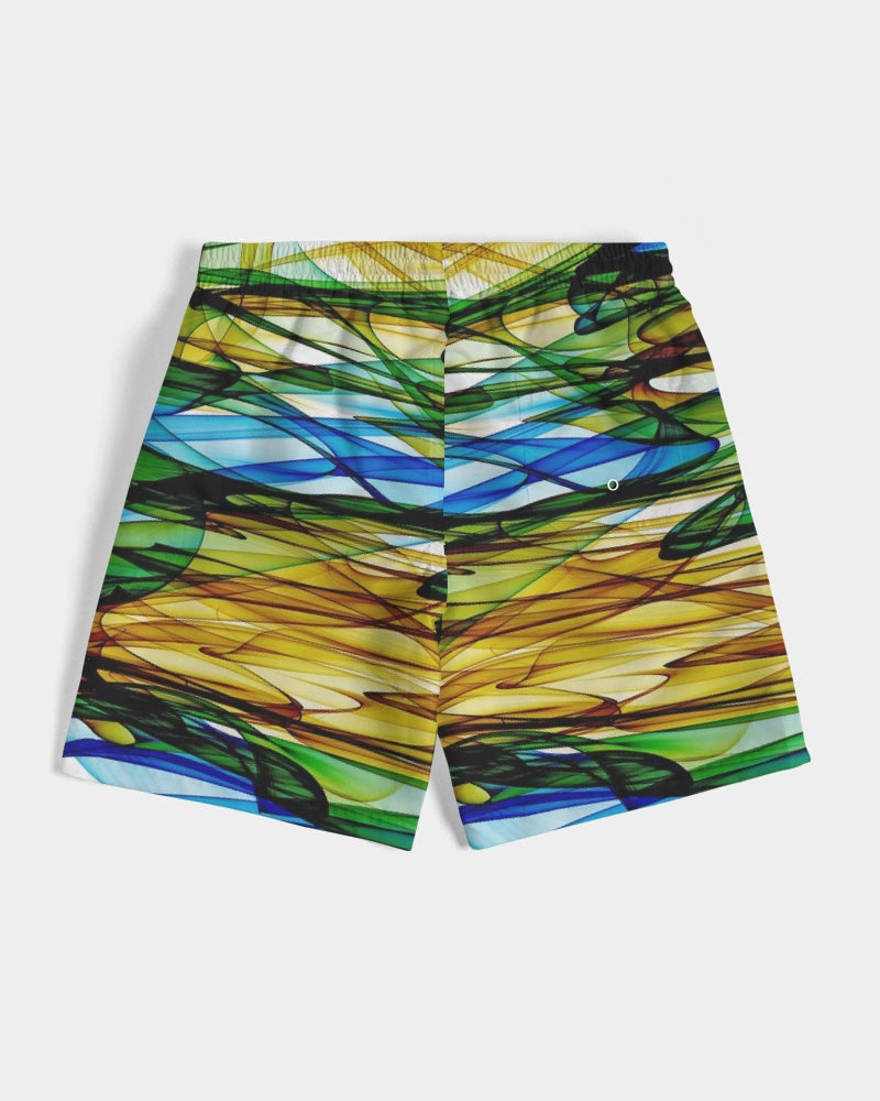 Salento Dreaming Men's All-Over Print Swim Trunk