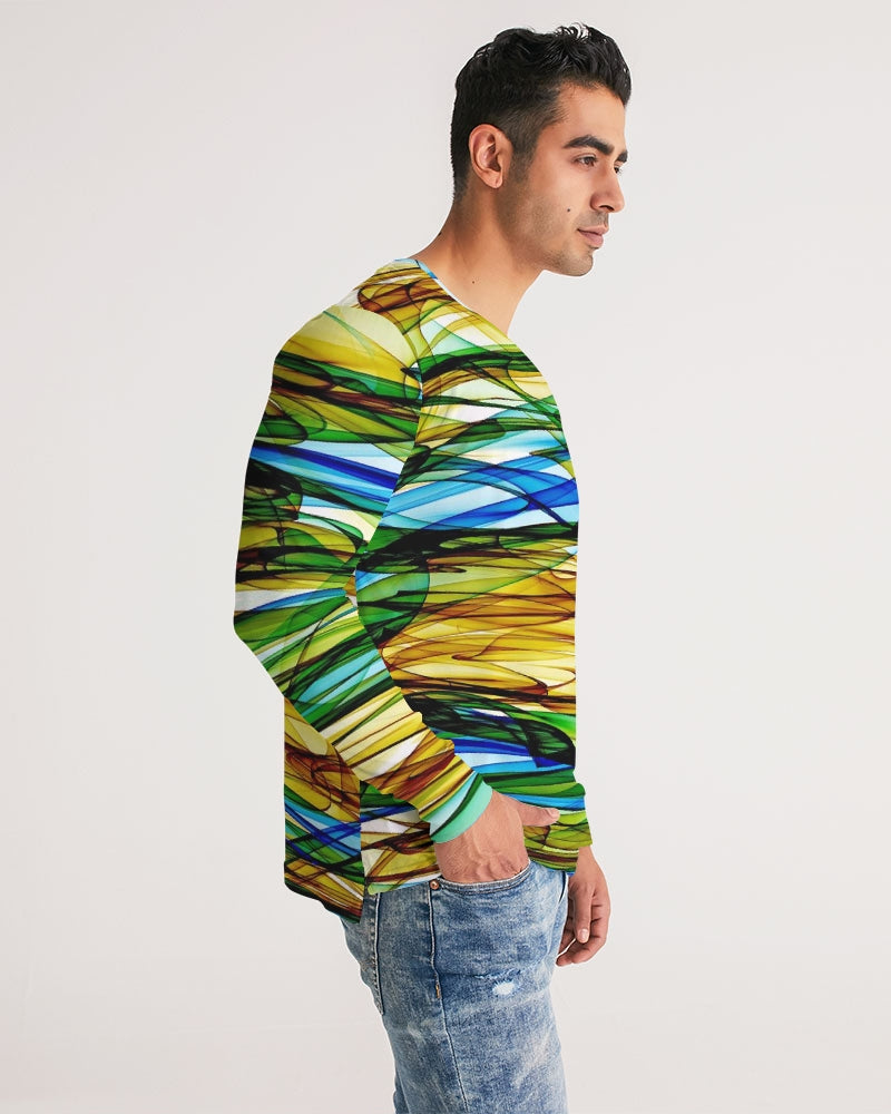 Salento Dreaming Men's All-Over Print Long Sleeve Tee