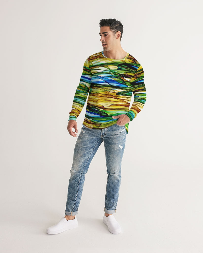 Salento Dreaming Men's All-Over Print Long Sleeve Tee