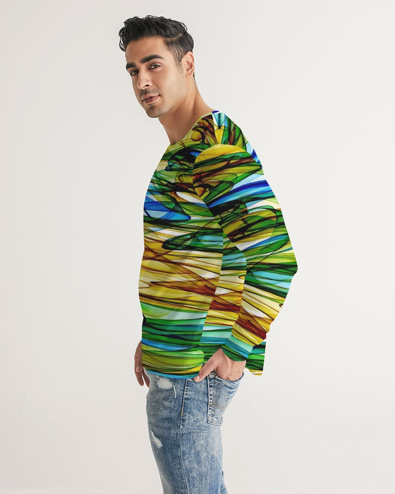 Salento Dreaming Men's All-Over Print Long Sleeve Tee