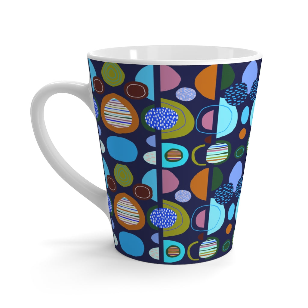 Jetsons Navy  Latte Mug from Vluxe by Lucky Nahum