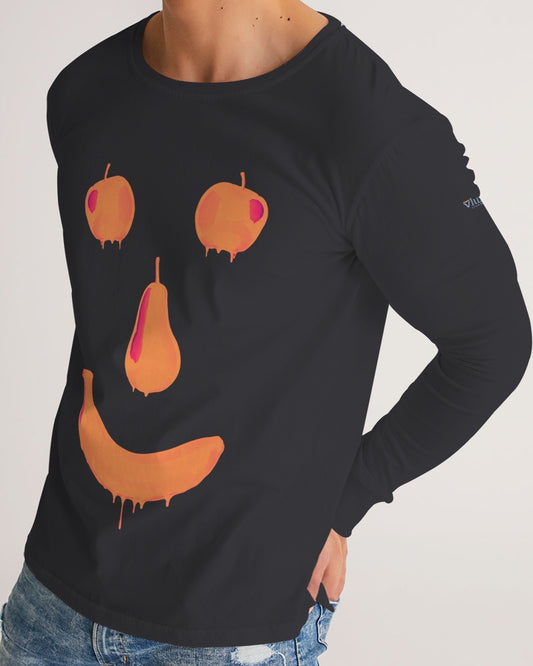 Fruit Face Grey Men's Long Sleeve Tee