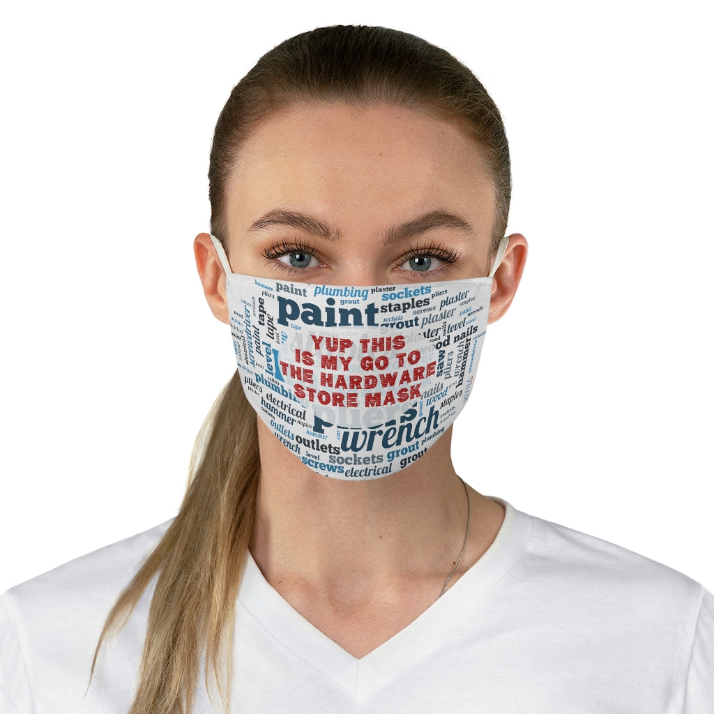 Hardware Store Double Layer Fabric Face Mask