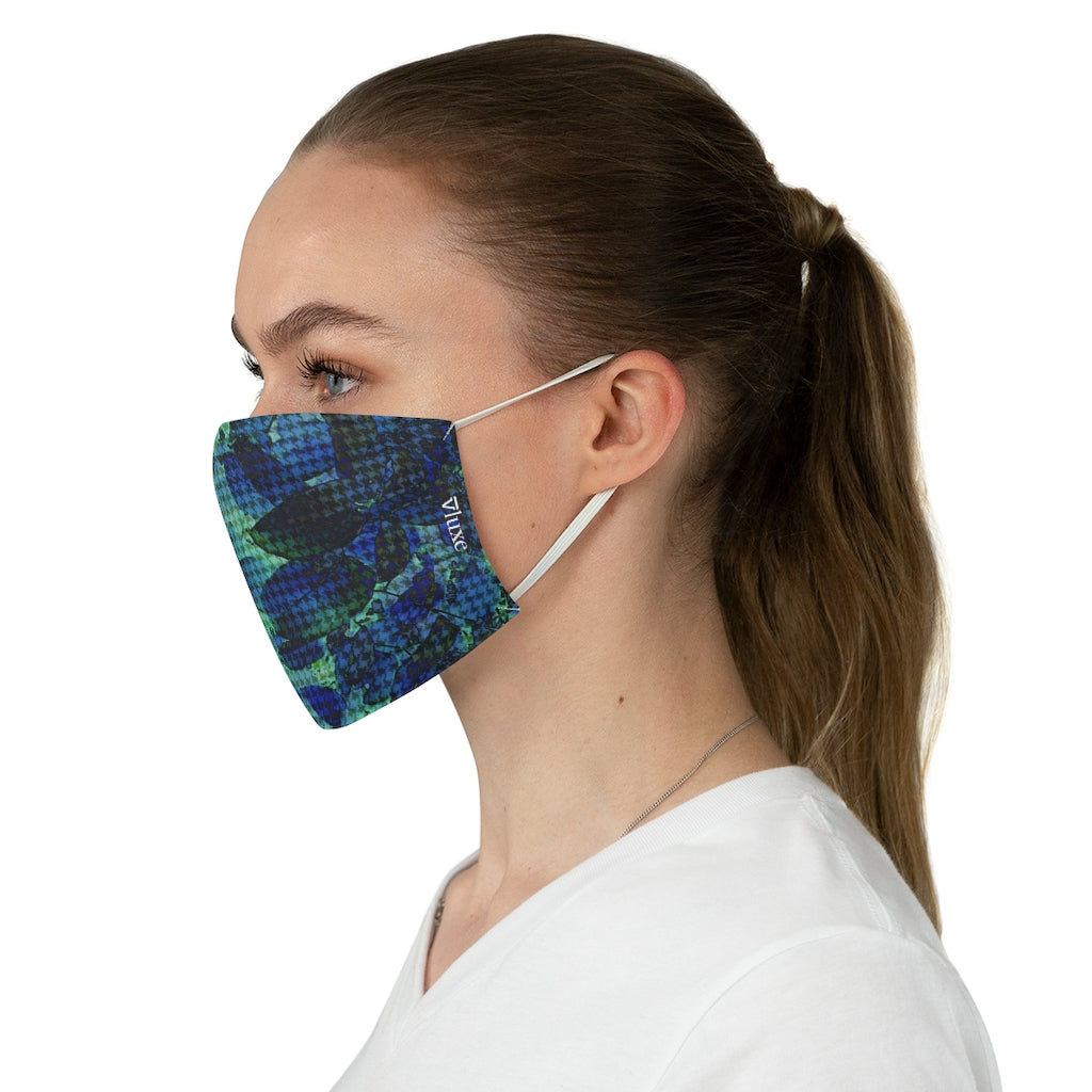 Night Garden Double Layer Fabric Face Mask