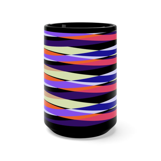 Oslo Black Mug 15oz