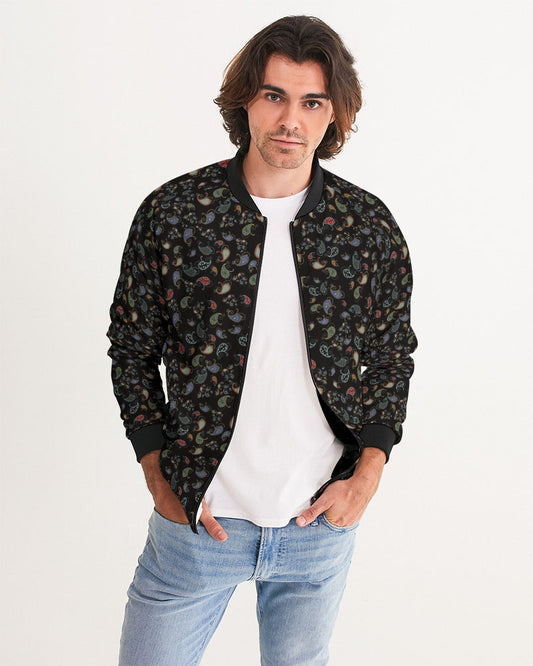 Paisley Park Black Men's Bomber Jacket