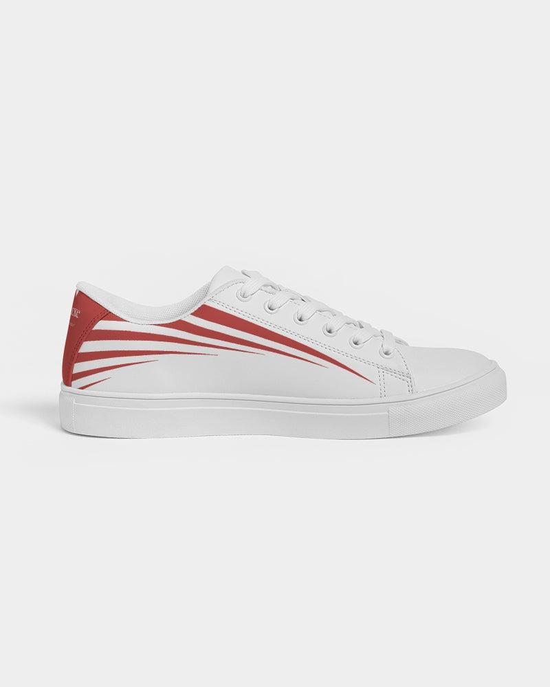 Fly High Red Men's Faux-Leather Sneaker