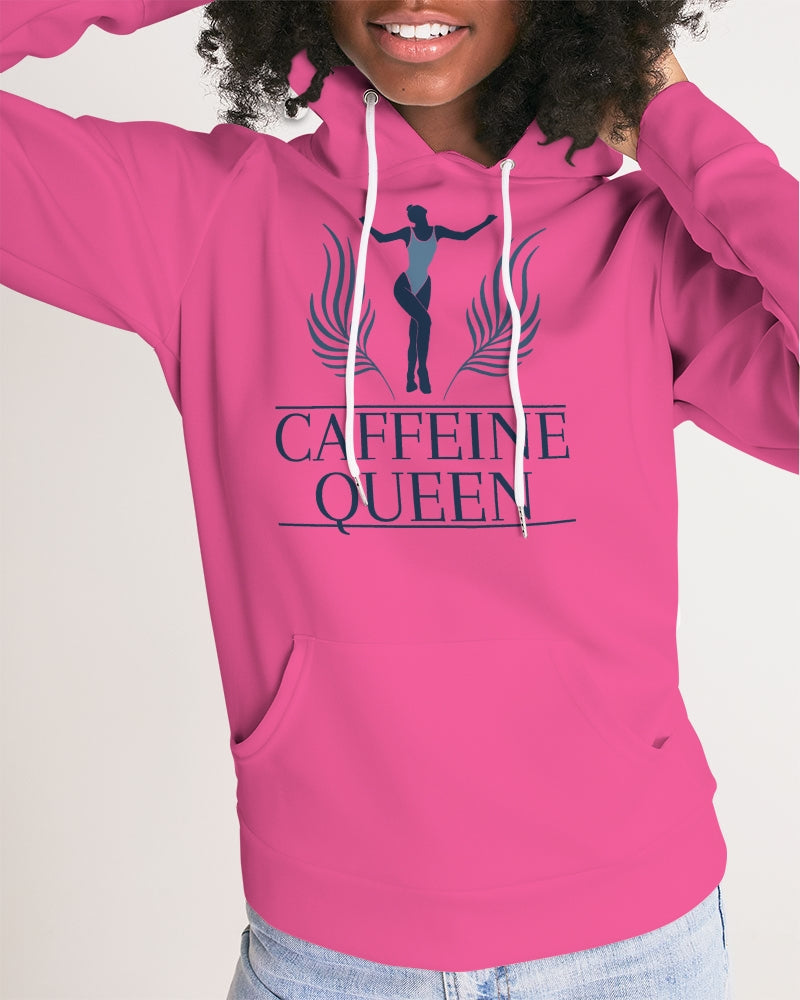 Caffeine Queen Hot Pink Women's Hoodie