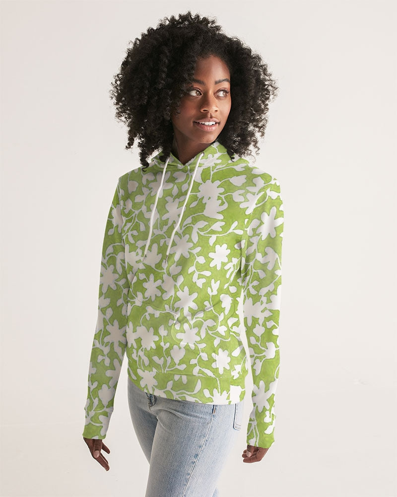 Camo Flower Grass Women's Hoodie