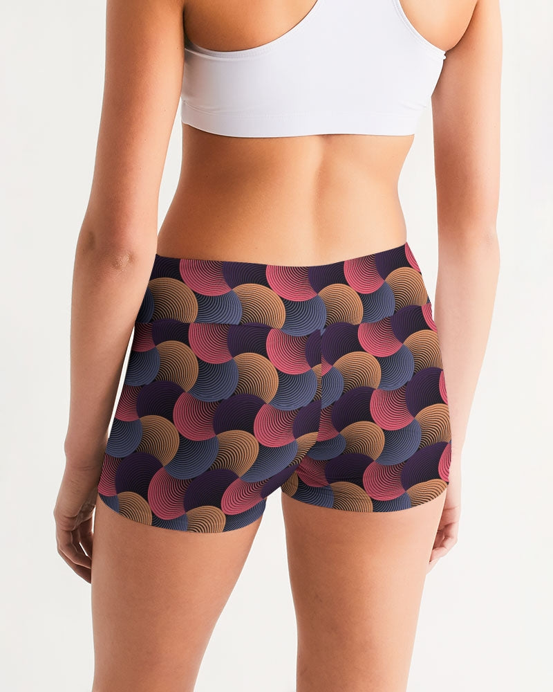 Parquet Women's Mid-Rise Yoga Shorts | Always Get Lucky