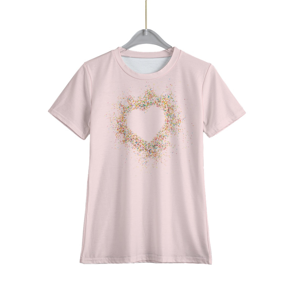 Sprinkle Heart All-Over Print Kid's T-Shirt