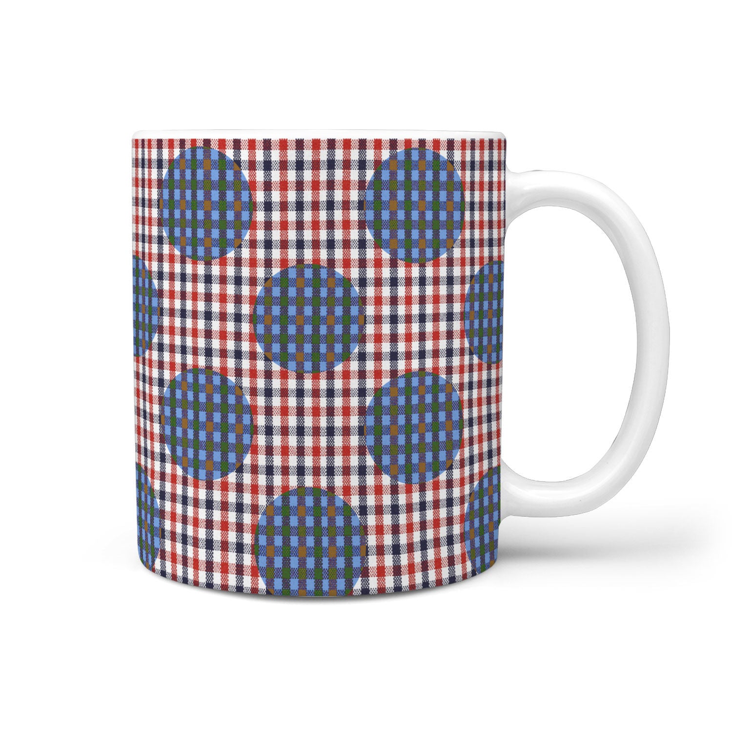 SARTORIALLY DOTTED MUGiT RED