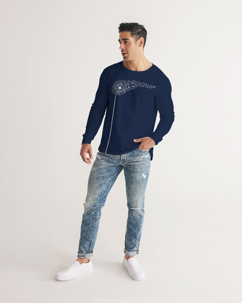Music In The Air Men's All-Over Print Long Sleeve Tee | Always Get Lucky
