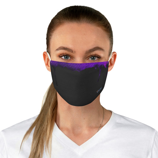 Dripped Grape Double Layer Fabric Face Mask from Vluxe by Lucky Nahum
