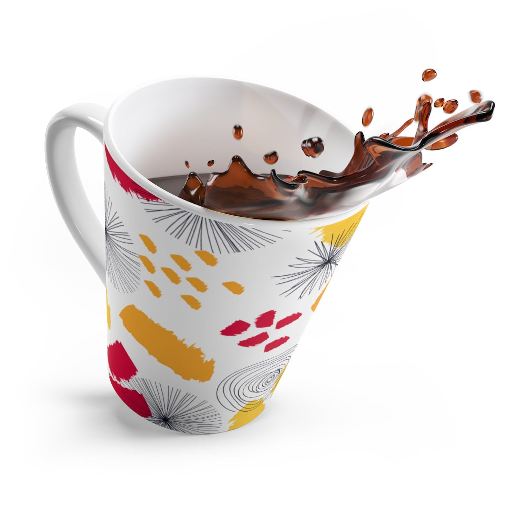 Lucky Camo Multi Latte Mug from Vluxe by Lucky Nahum