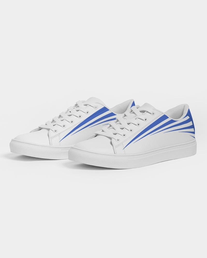 Fly High Blue Women's Faux-Leather Sneaker | Always Get Lucky