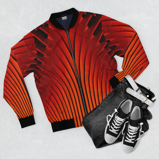 Racin' Fire Men's AOP Bomber Jacket