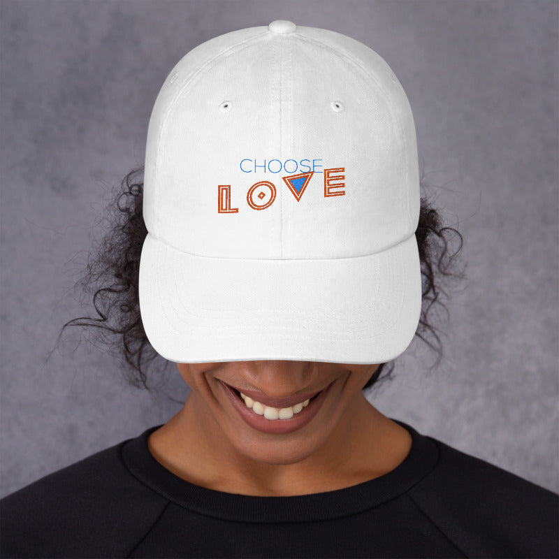 Choose Love Chino Cotton Twill Hat