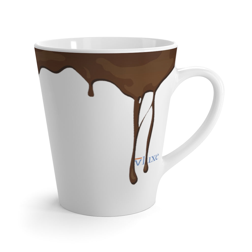 Dripped White Cloud Latte Mug from Vluxe by Lucky Nahum