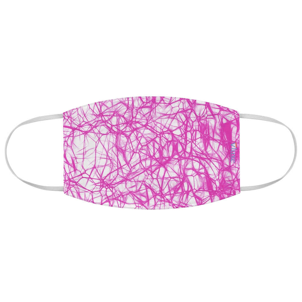 Wired Pink Double Layered Fabric Face Mask